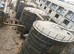 酒钢宏晟热电中水水箱制造